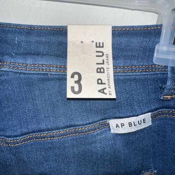 AP Blue Aphrodite Skinny Distressed Jeans size 3 NWT - Picture 3 of 10